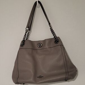 Coach Turnlock Edie Shoulder Bag